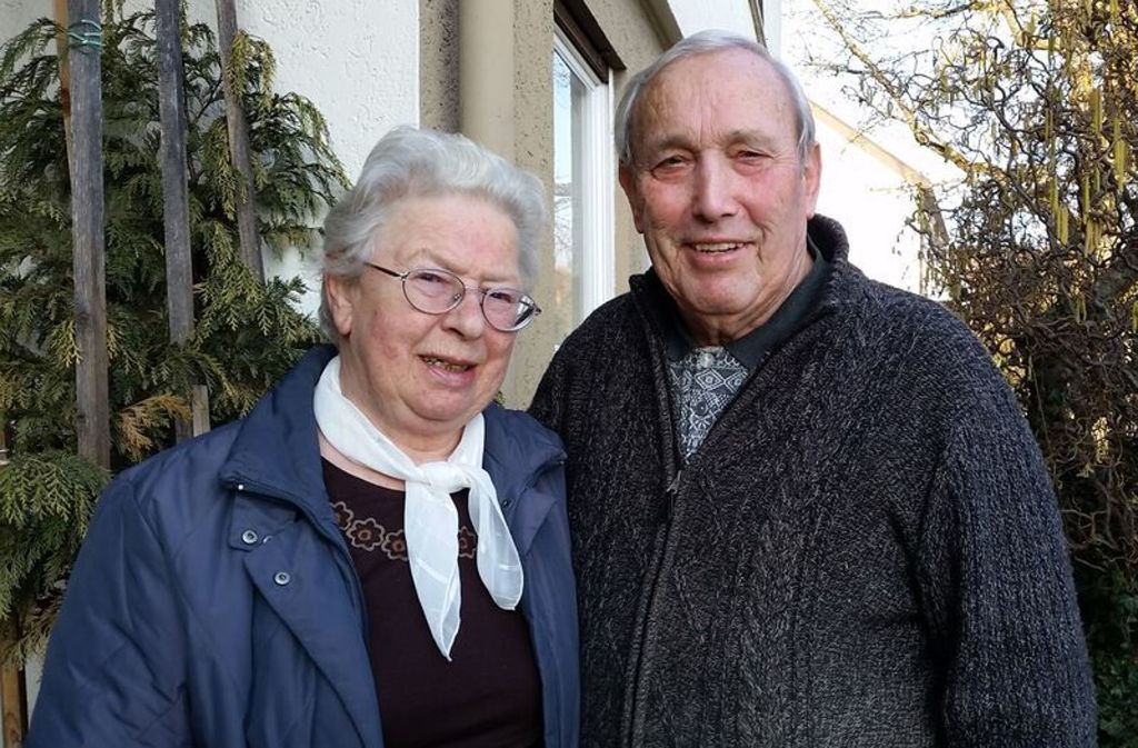 Gerhard (78) und Gertrud (75) Braun